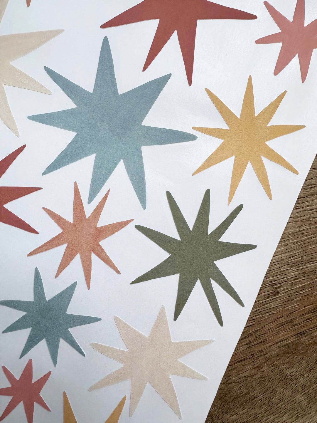 Wild Earth Stars / Fabric Wall Stickers