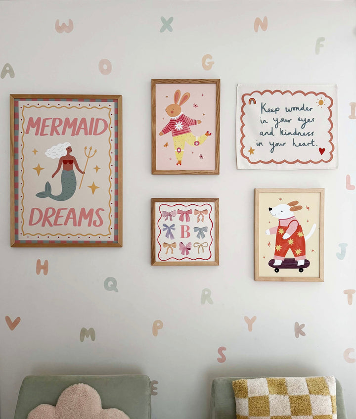 Personalised Bows / Fine Art Print
