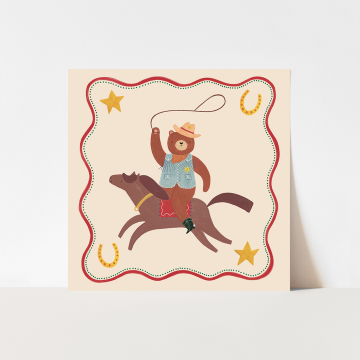 Lucky Cowboy / Fine Art Print