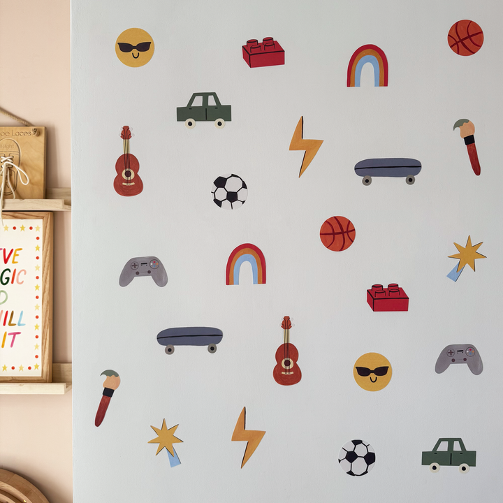 Play Day / Fabric Wall Stickers