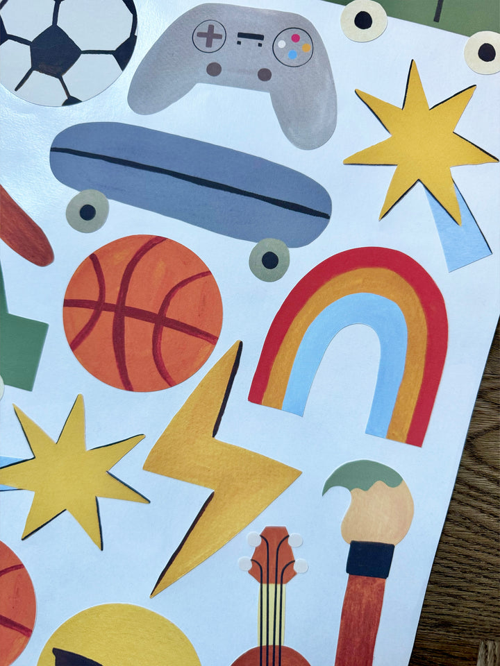 Play Day / Fabric Wall Stickers