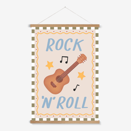 Rock 'n' Roll / Print with Hanger