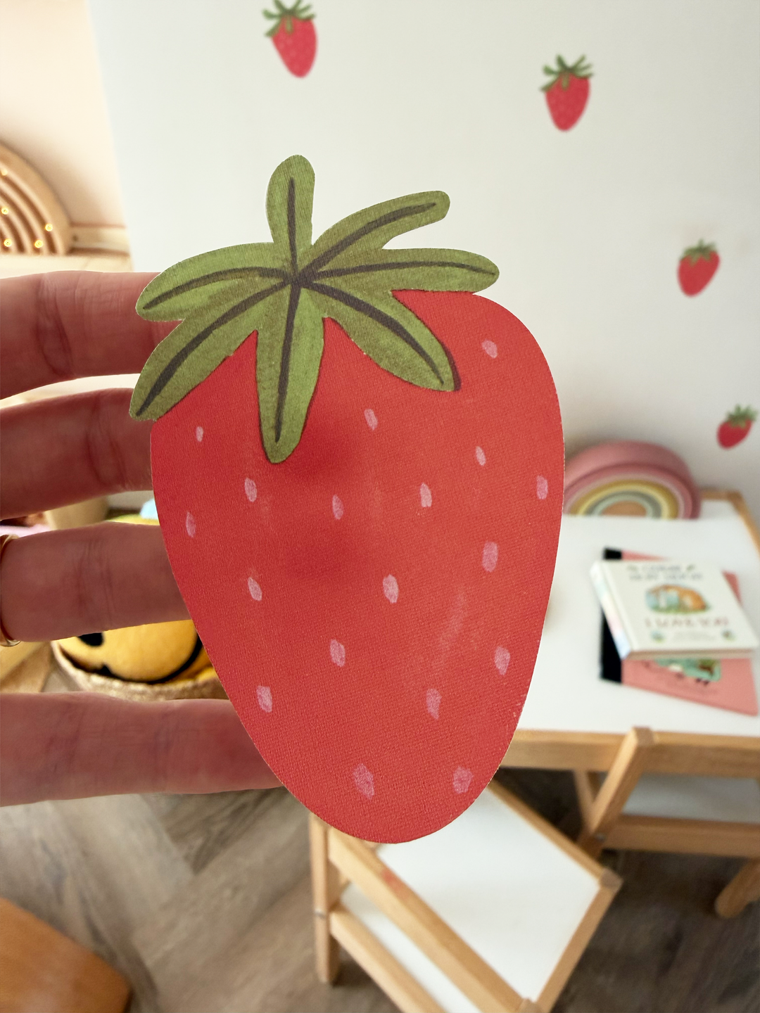 Strawberry / Fabric Wall Stickers