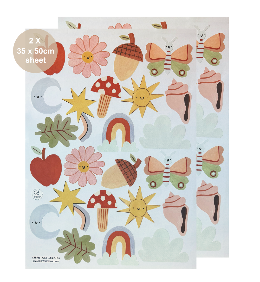 Wild Wonders / Fabric Wall Stickers