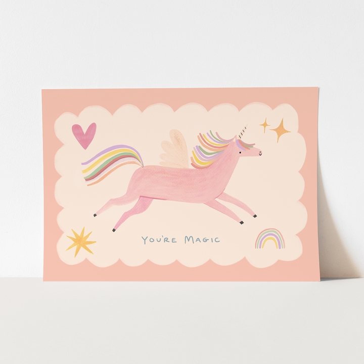 You're Magic Unicorn / Fine Art Print