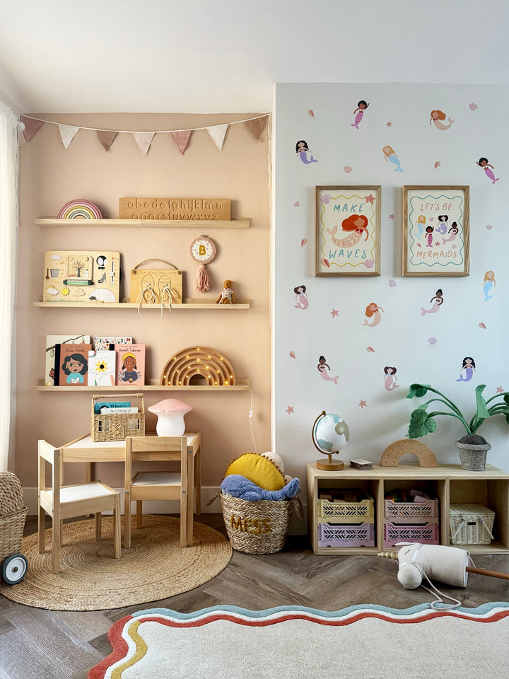 Mermaids / Fabric Wall Stickers