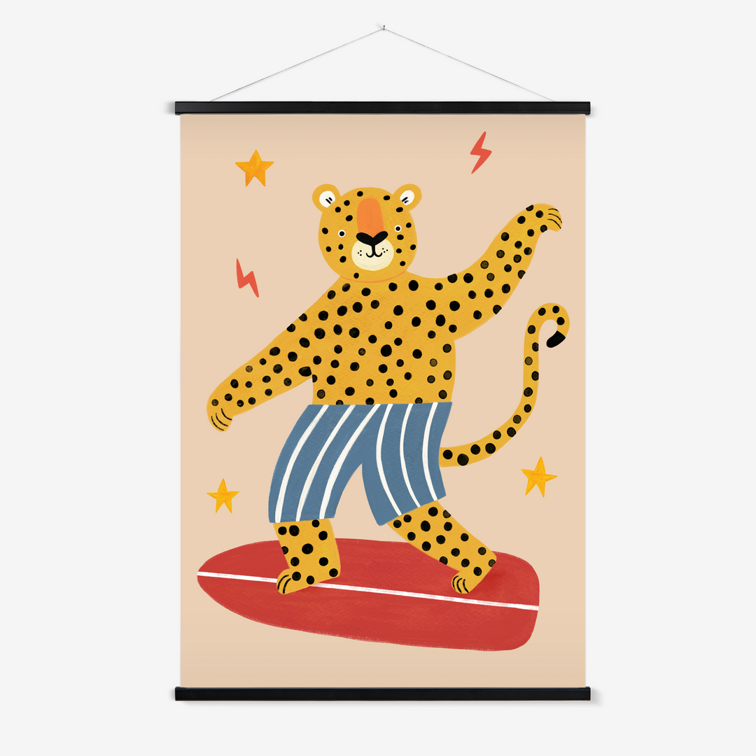 Surf's Up Leopard / Print with Hanger