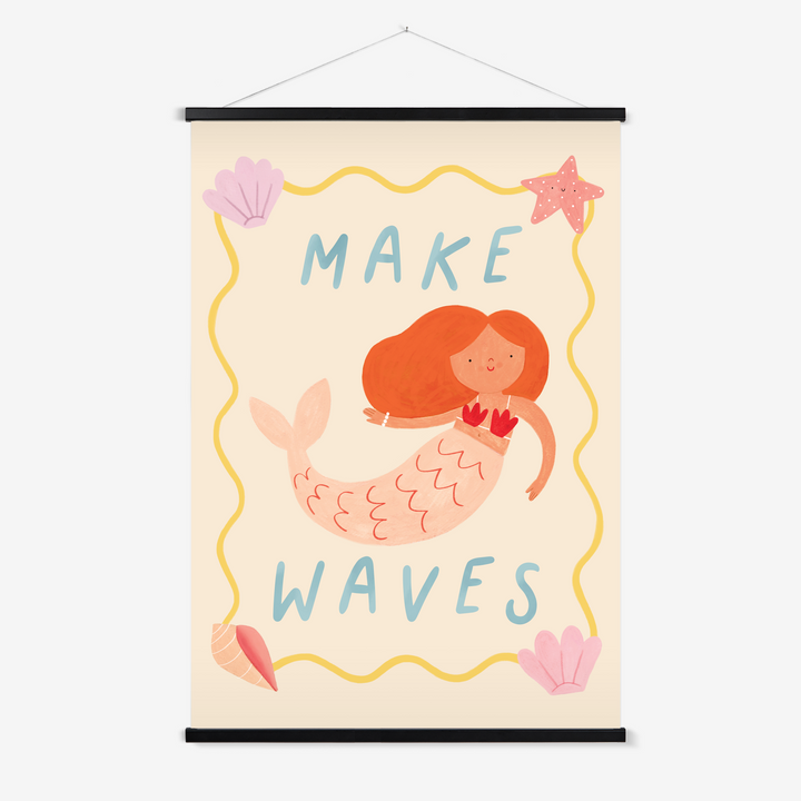 Make Waves / Print with Hanger