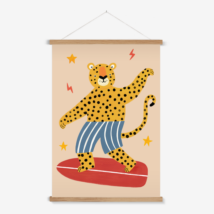Surf's Up Leopard / Print with Hanger