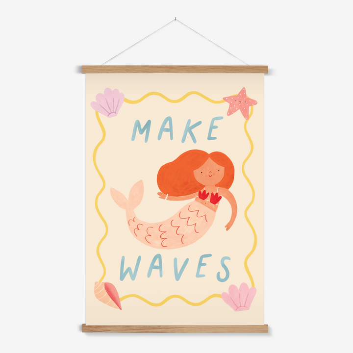 Make Waves / Print with Hanger