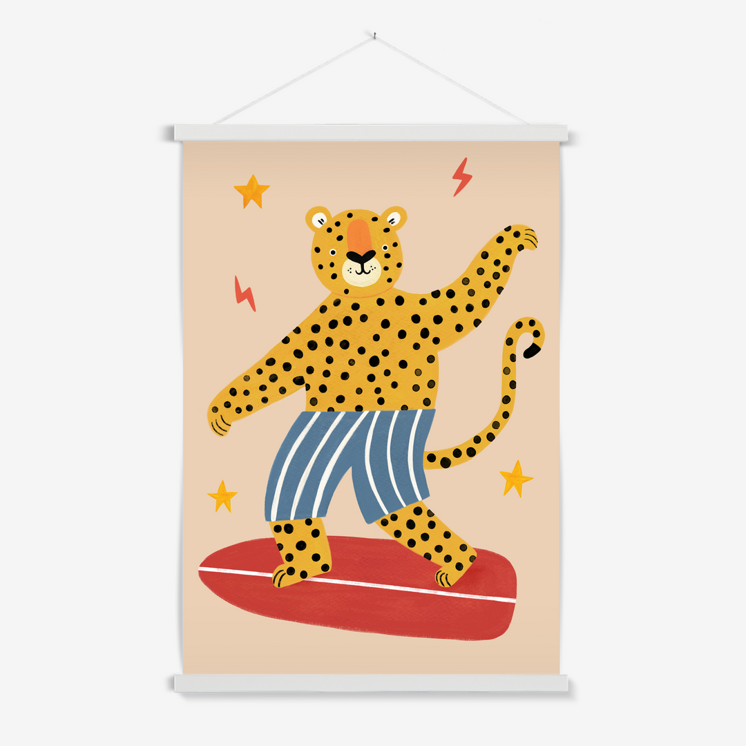 Surf's Up Leopard / Print with Hanger