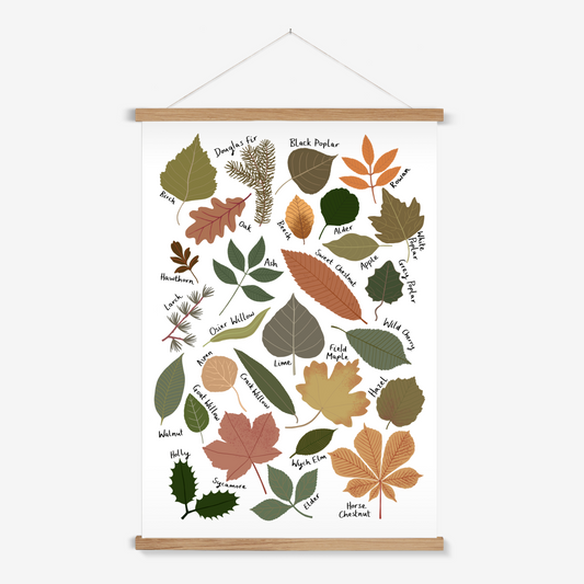 Leaf Chart / Print with Hanger