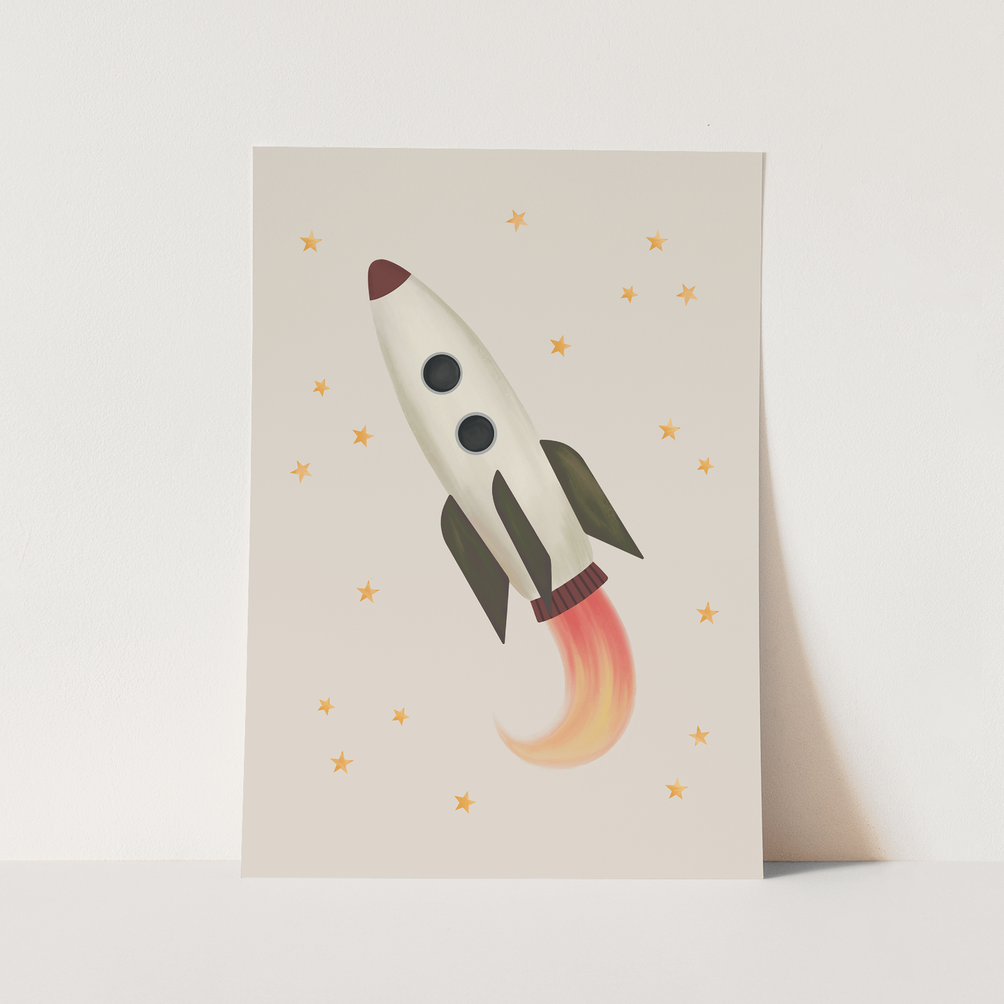 Rocket in stone / Fine Art Print