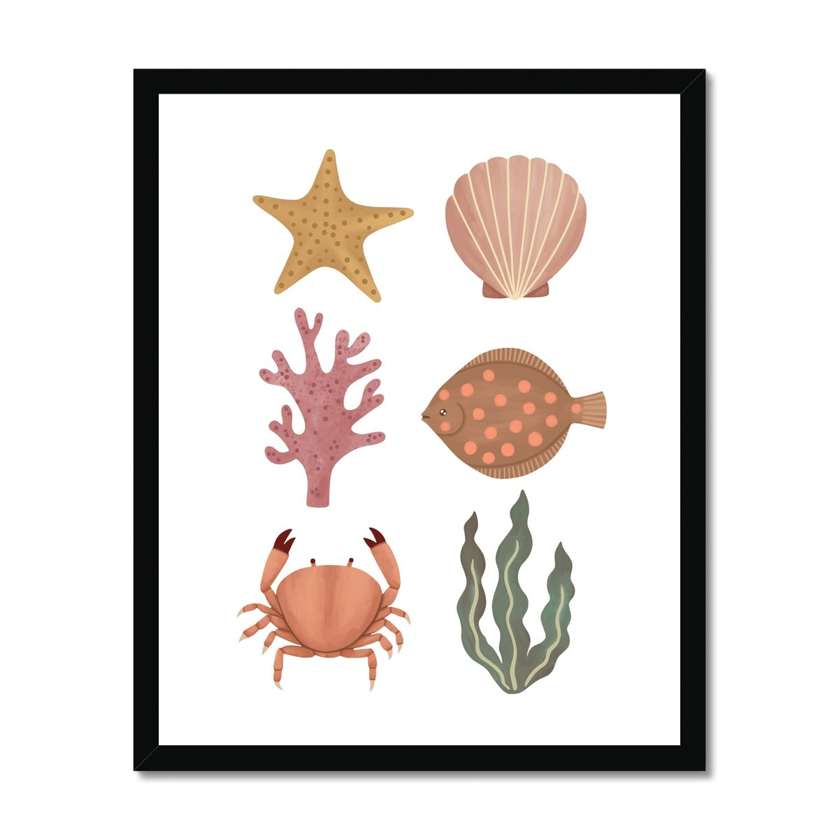 Under the Sea / Framed Print