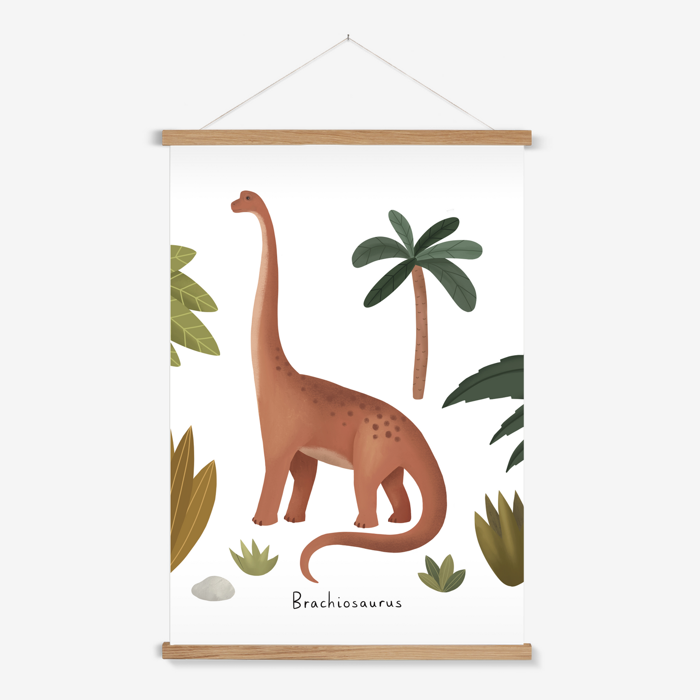 Brachiosaurus / Print with Hanger