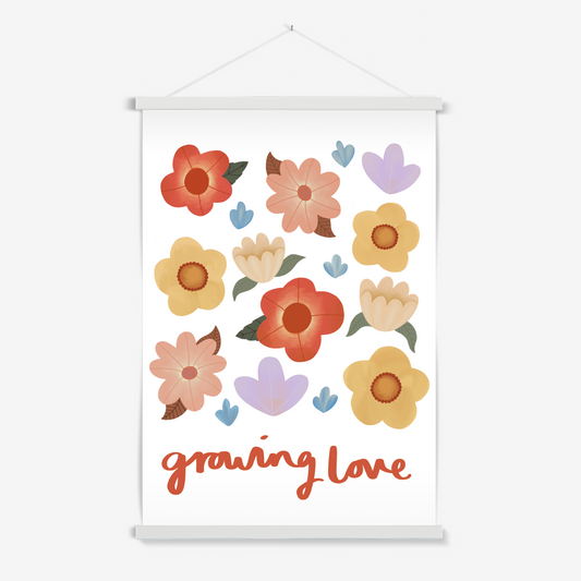 Growing love / Print with Hanger