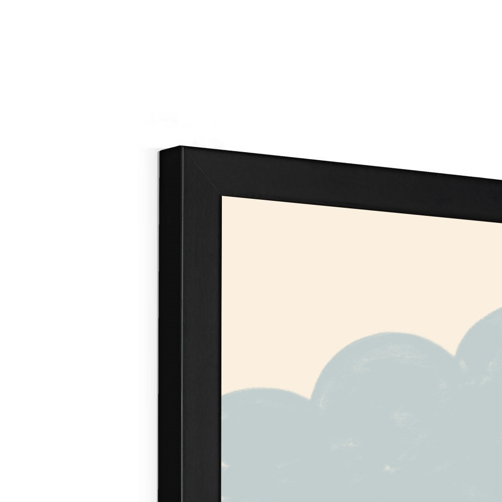 Two Little Birds / Framed Print