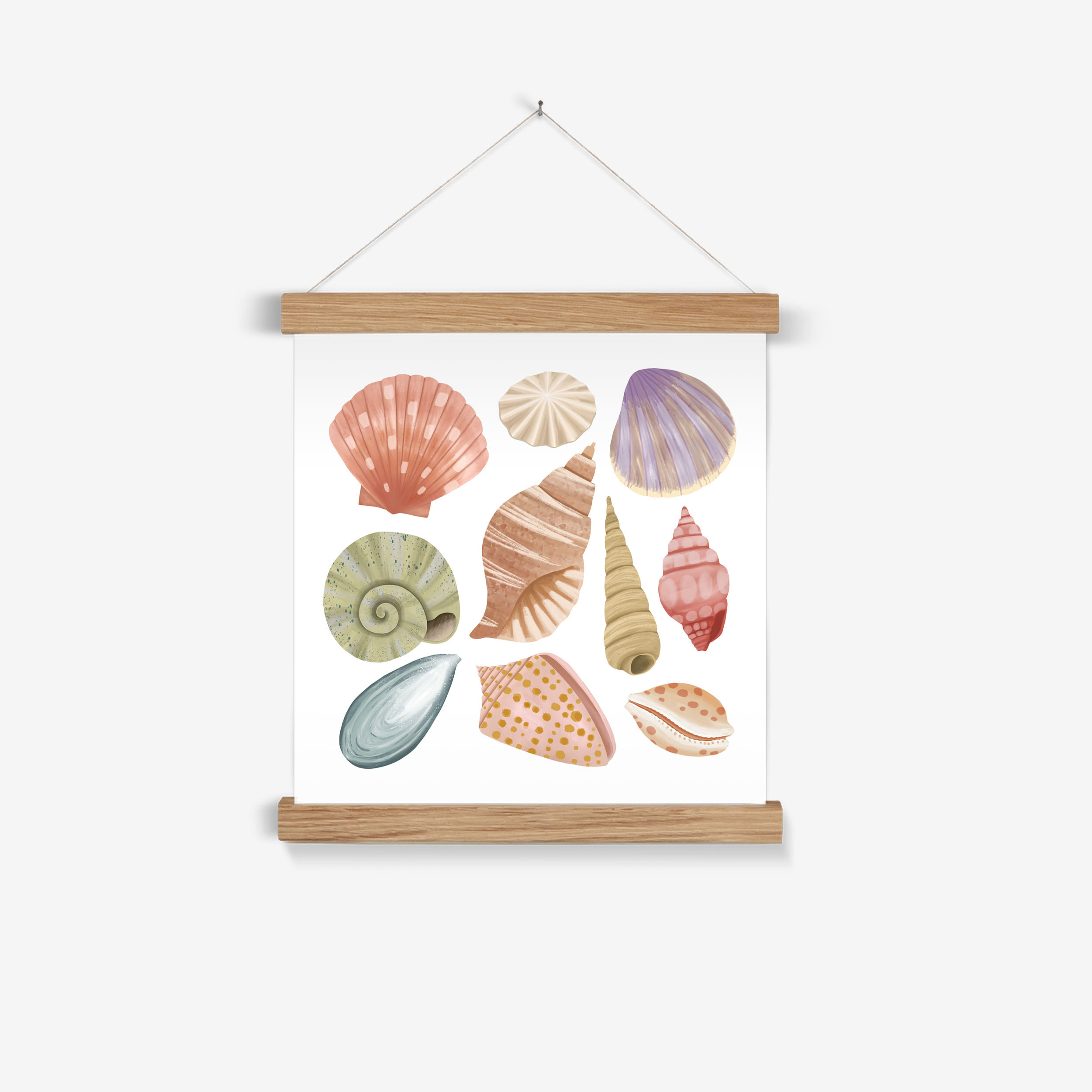 Shells / Print with Hanger – Kid of the Village