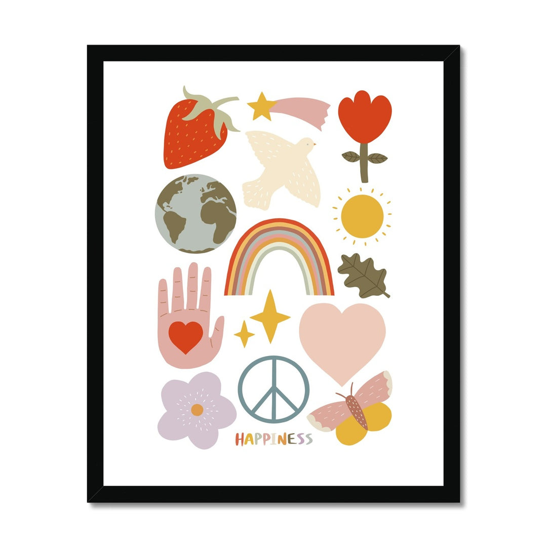 Happiness / Framed Print