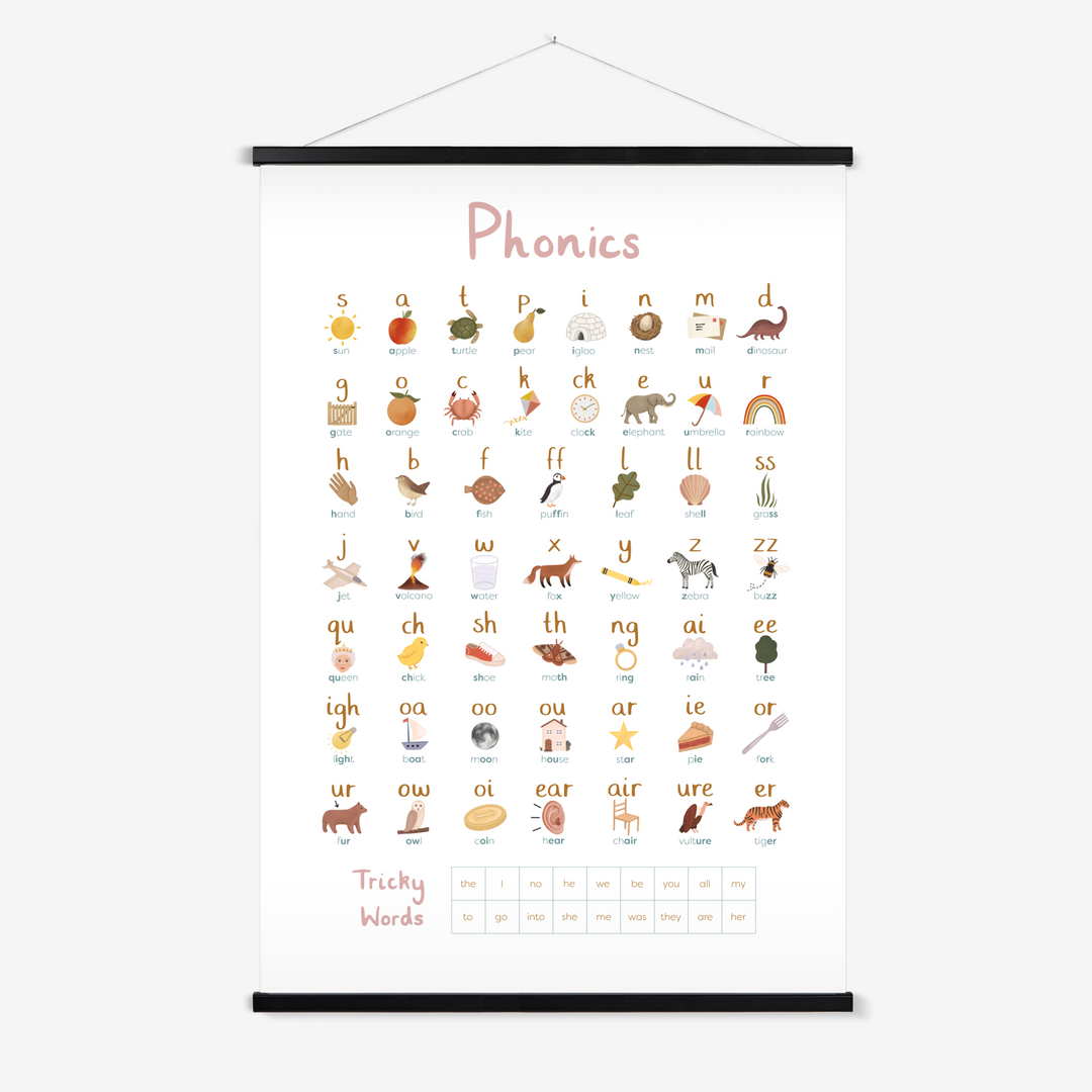 Phonics in pink / Print with Hanger
