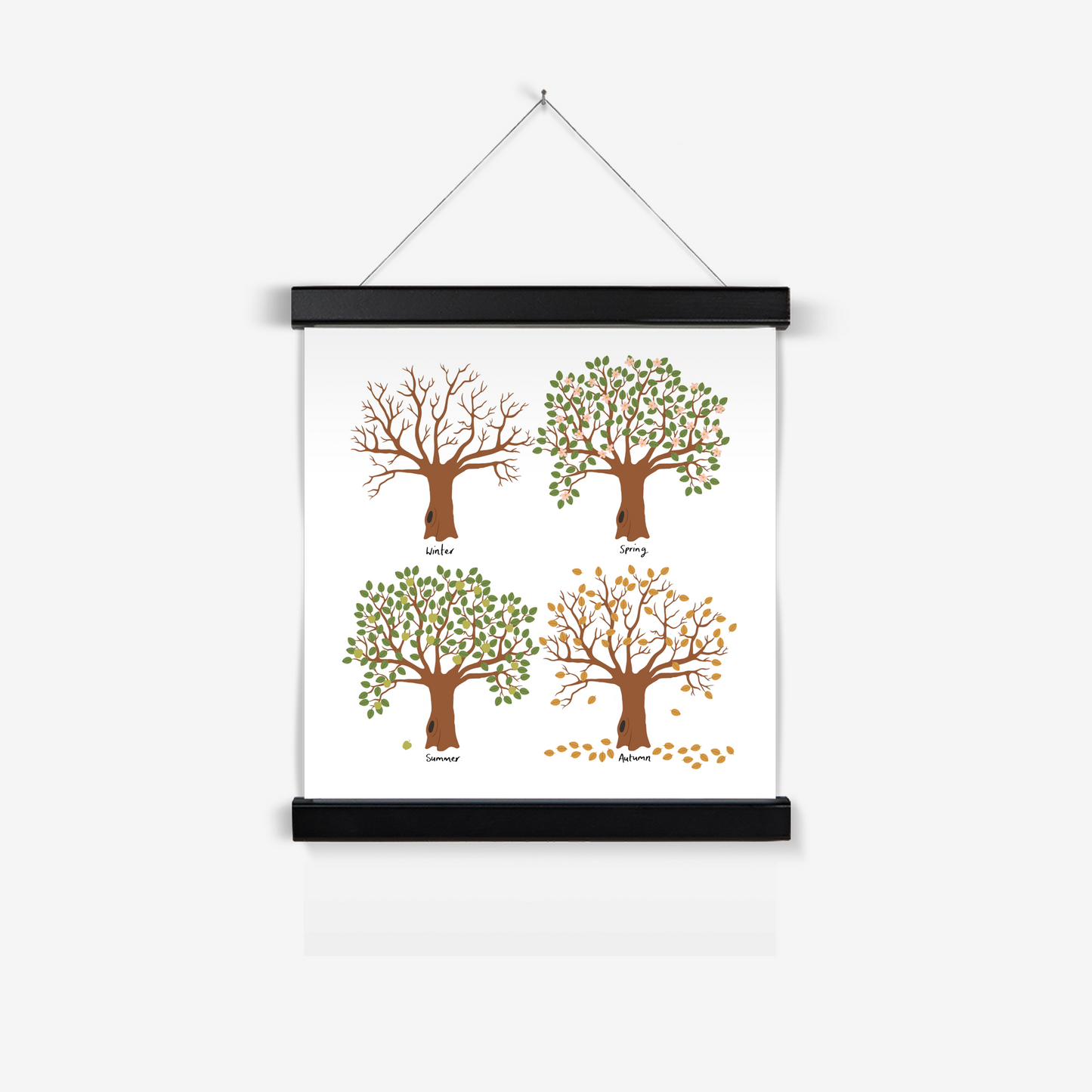 Seasons / Print with Hanger