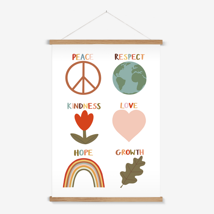 Positive symbols / Print with Hanger