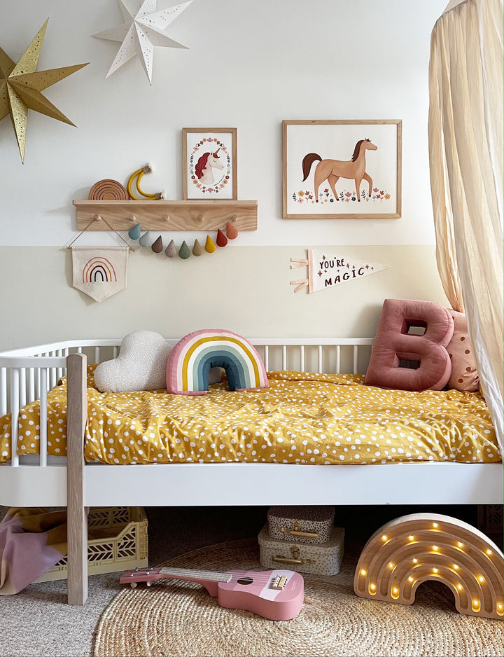 I believe in unicorns / Framed Print