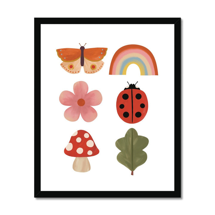 Woodland wonders / Framed Print