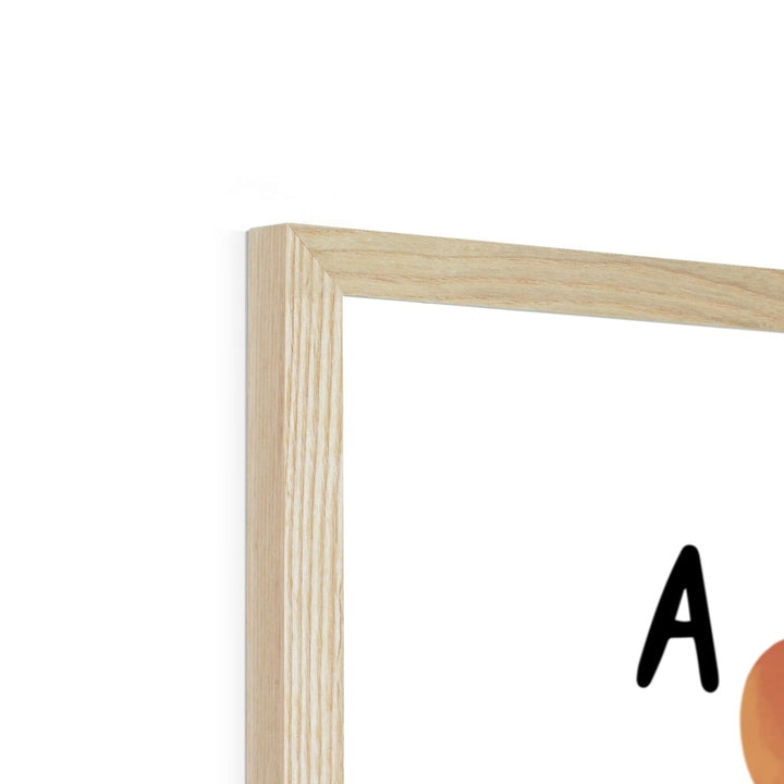 Alphabet square / Framed Print
