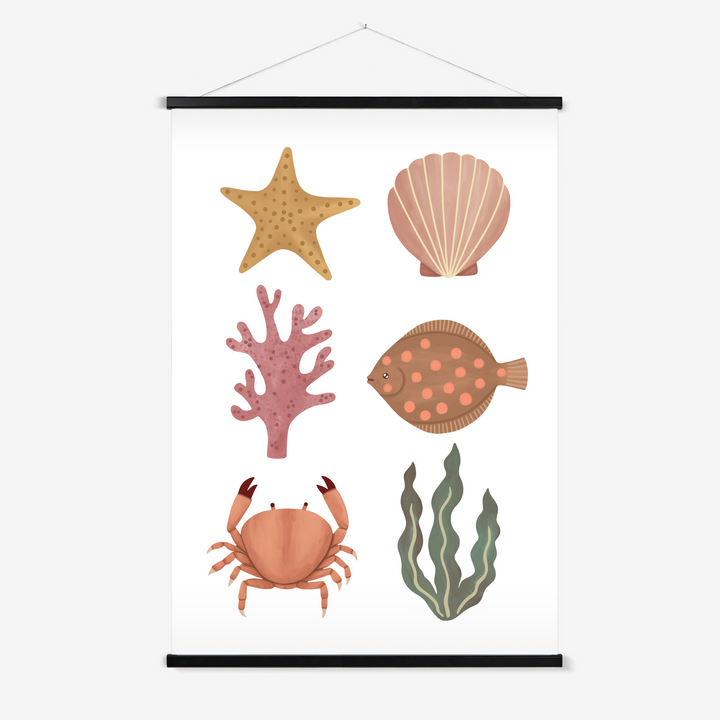 Under the Sea / Print with Hanger
