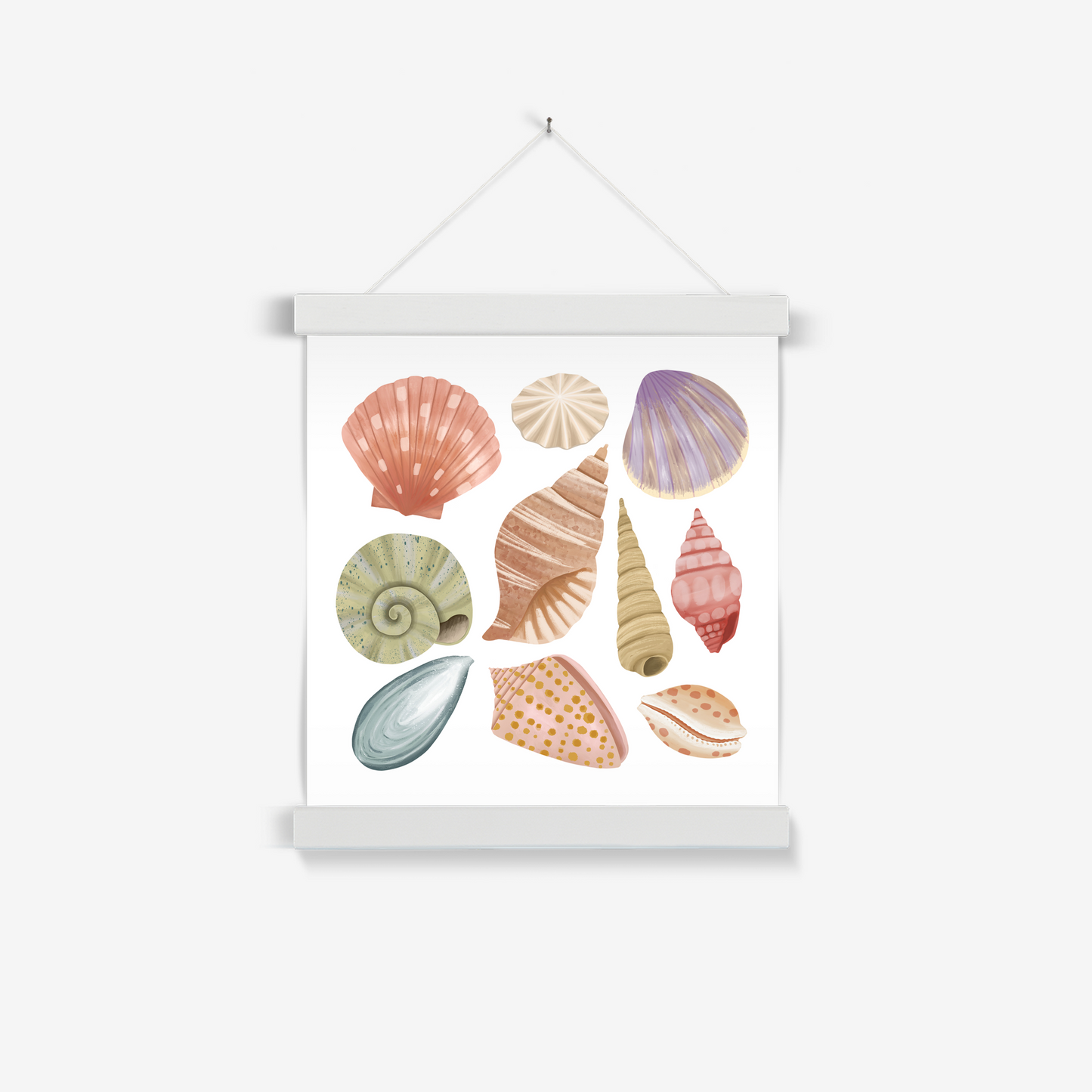 Shells / Print with Hanger