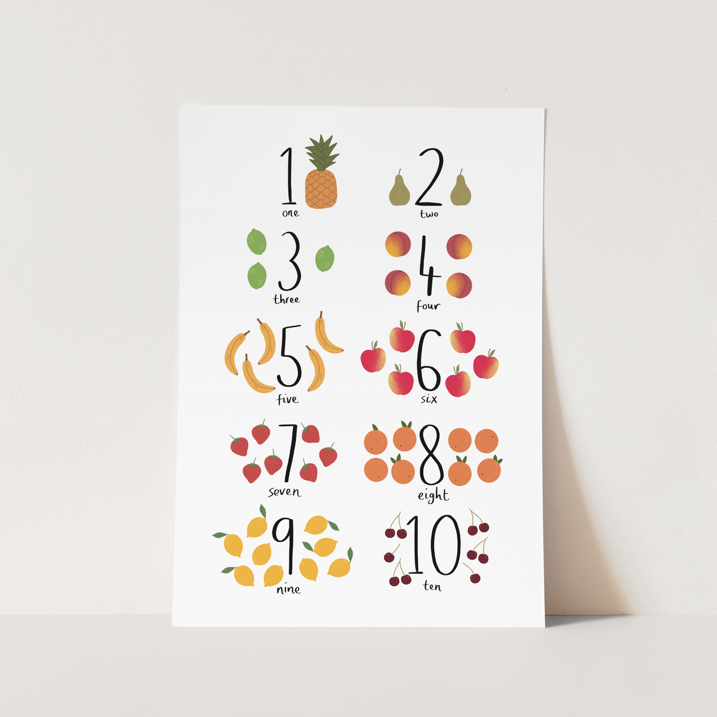 Counting fruit / Fine Art Print