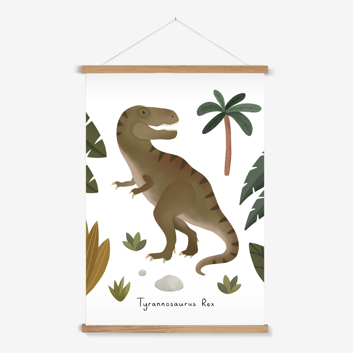 Tyrannosaurus Rex / Print with Hanger