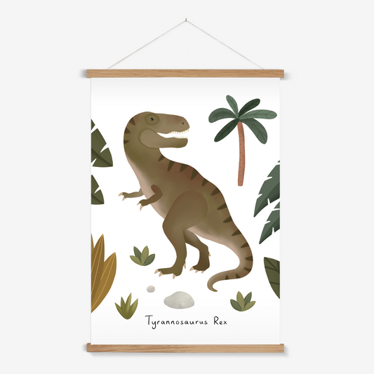 Tyrannosaurus Rex / Print with Hanger