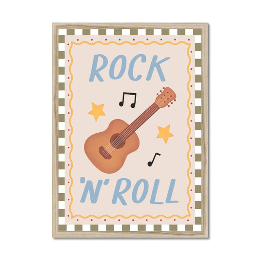Rock 'n' Roll / Framed Print