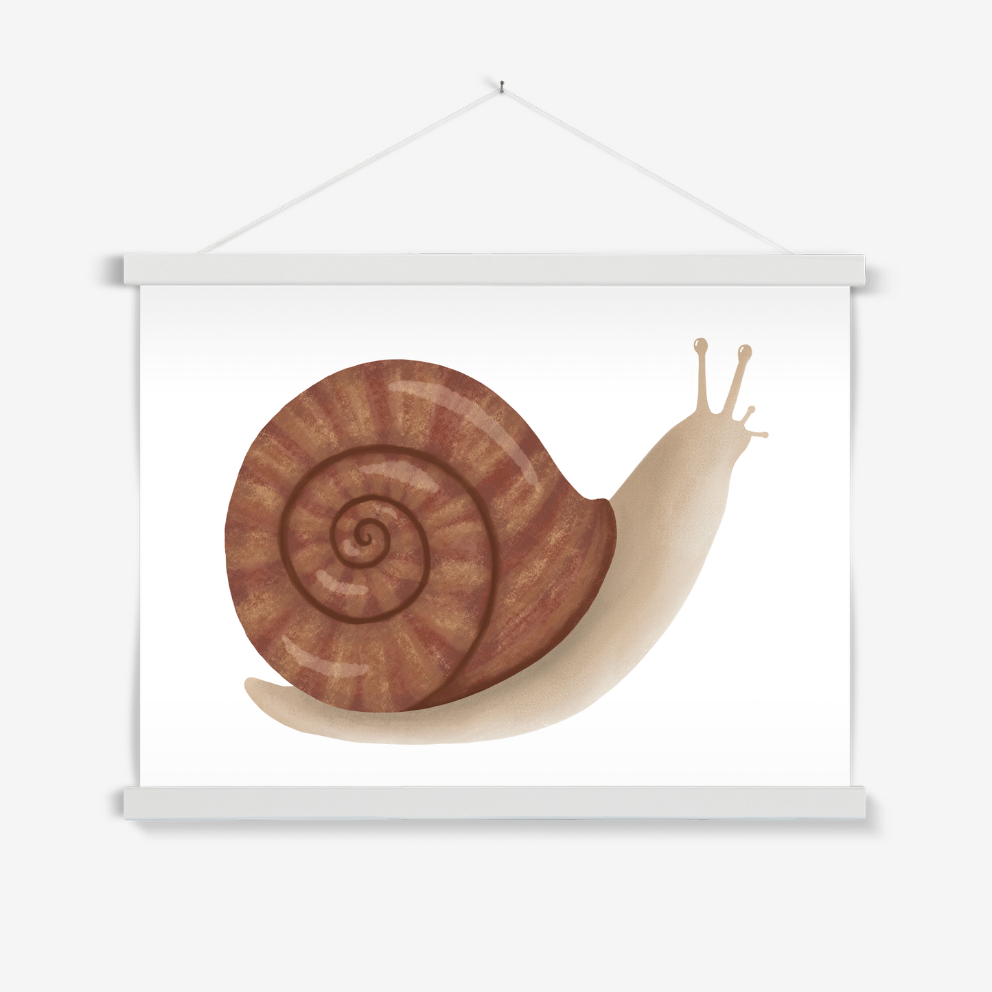 Snail / Print with Hanger