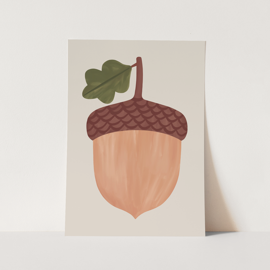 Acorn in stone / Fine Art Print