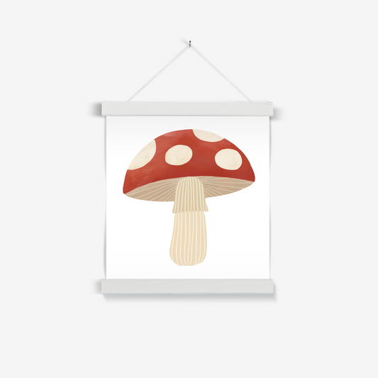 Mushroom / Print with Hanger
