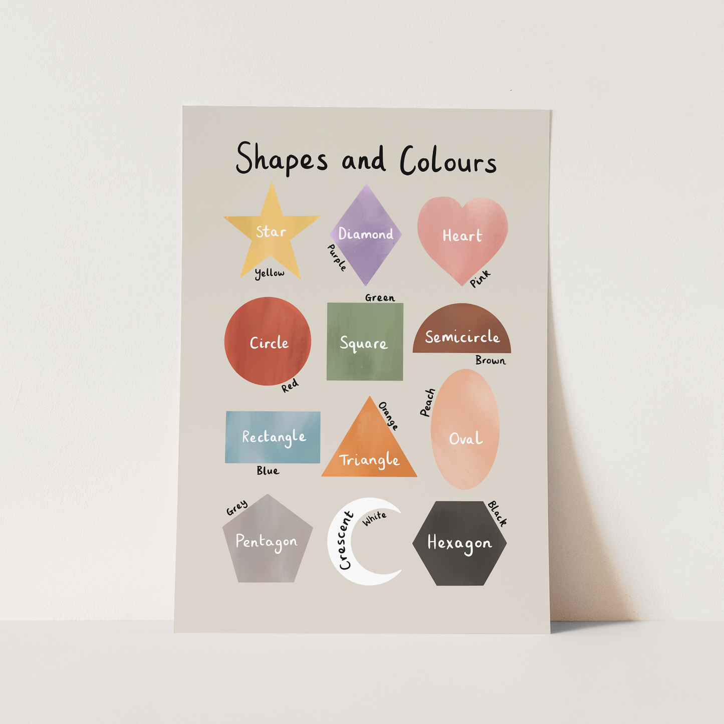 Shapes and Colours in stone / Fine Art Print