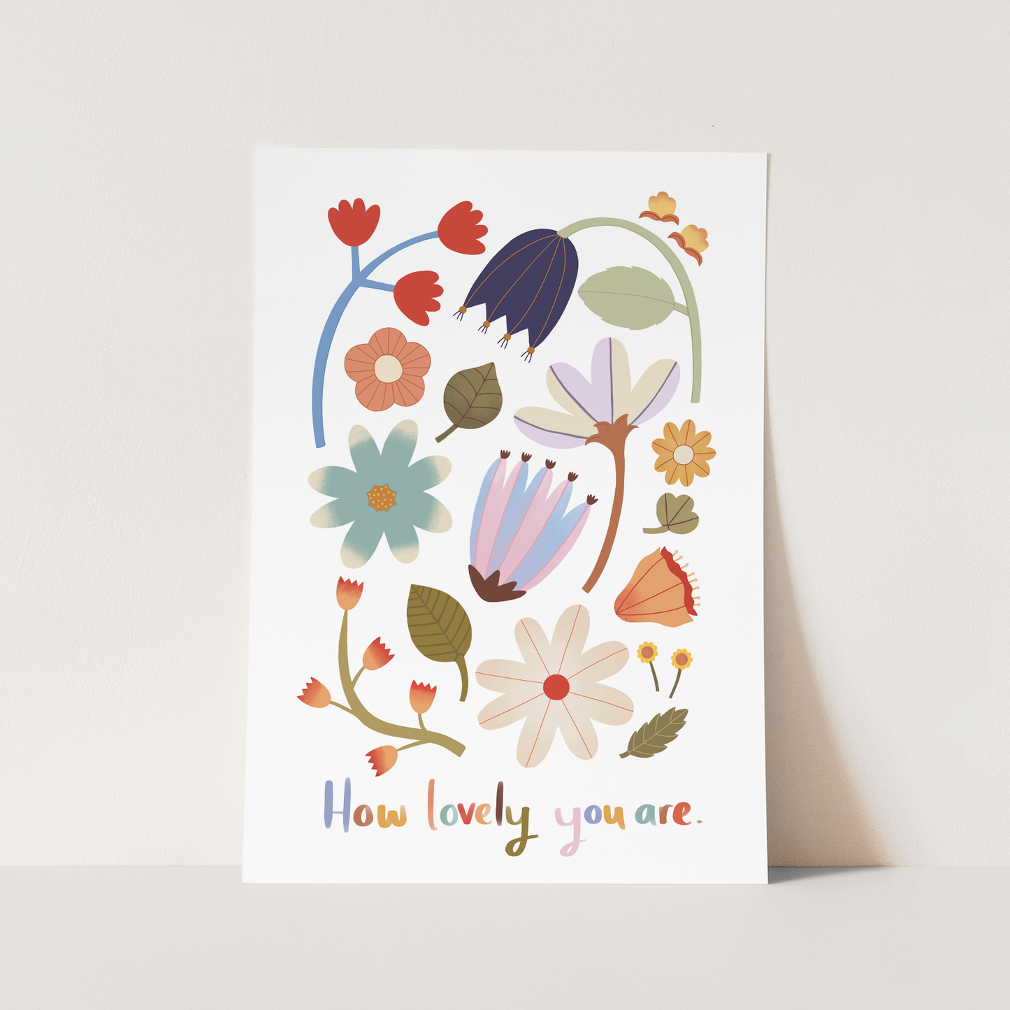 How lovely you are / Fine Art Print