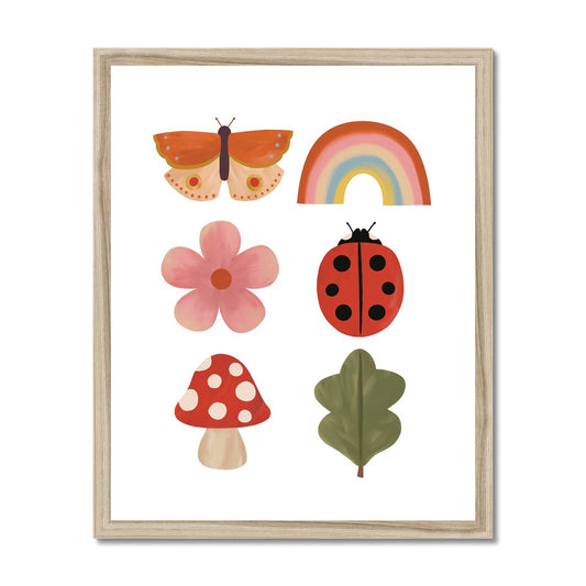 Woodland wonders / Framed Print