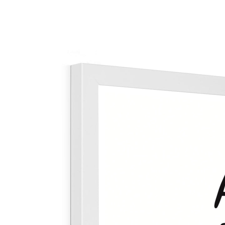 My Alphabet / Framed Print