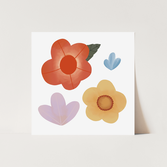 Growing love flower / Fine Art Print
