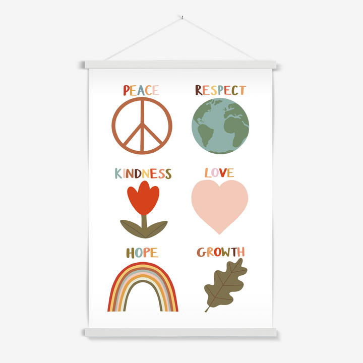 Positive symbols / Print with Hanger