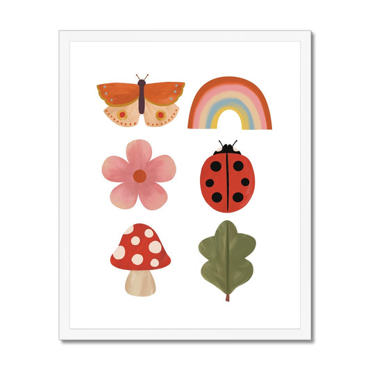 Woodland wonders / Framed Print