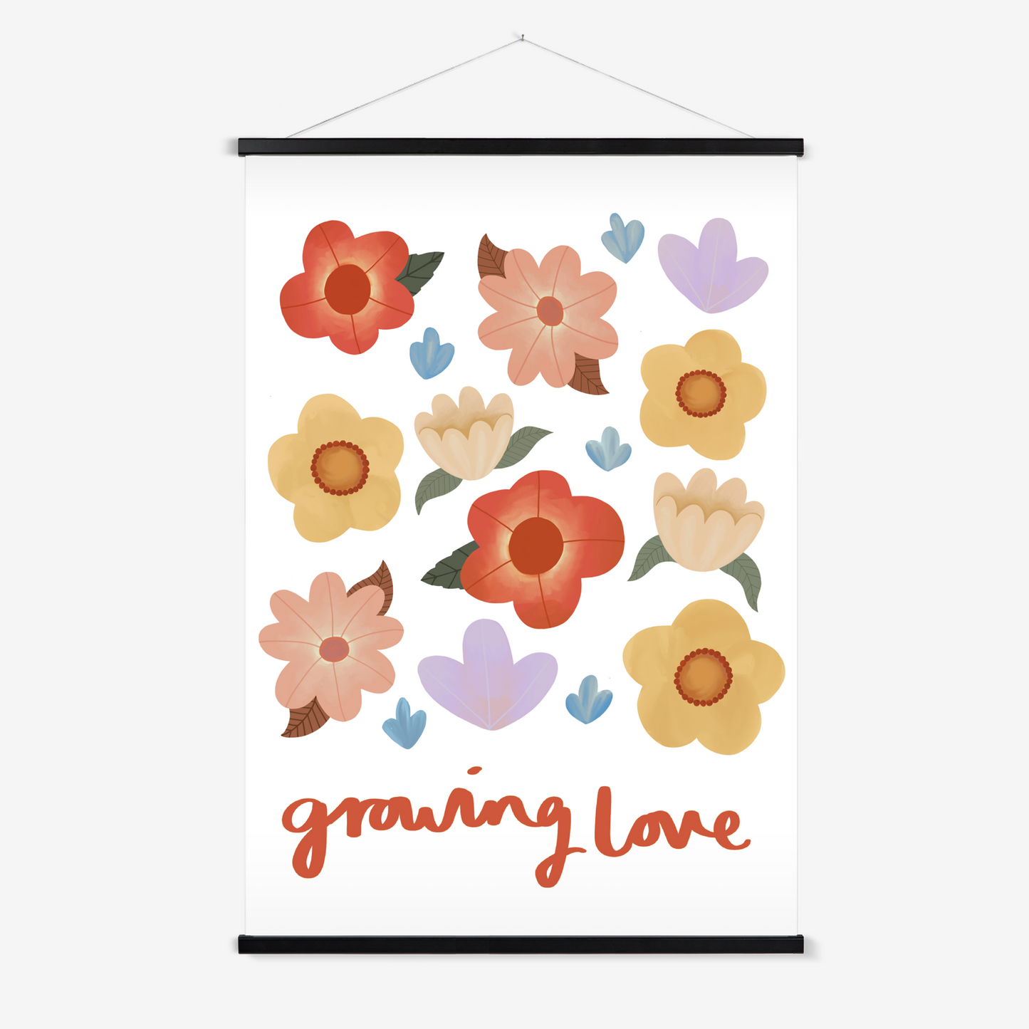 Growing love / Print with Hanger