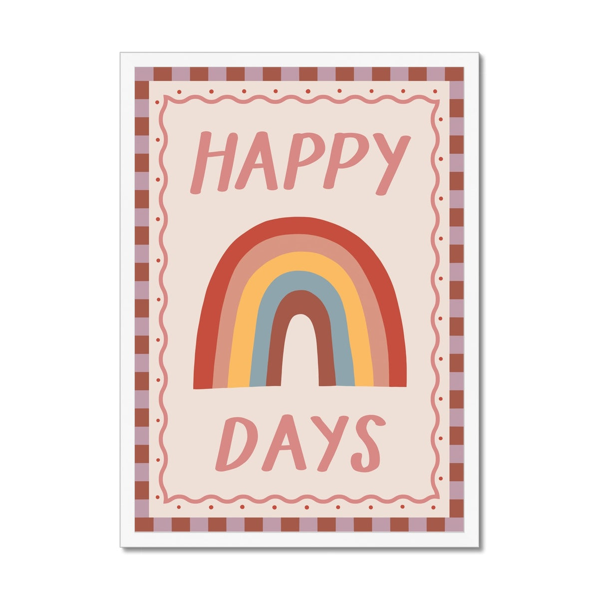 Happy Days / Framed Print