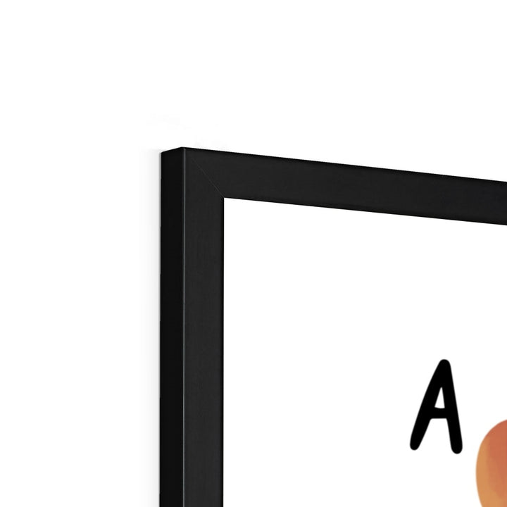 Alphabet square / Framed Print