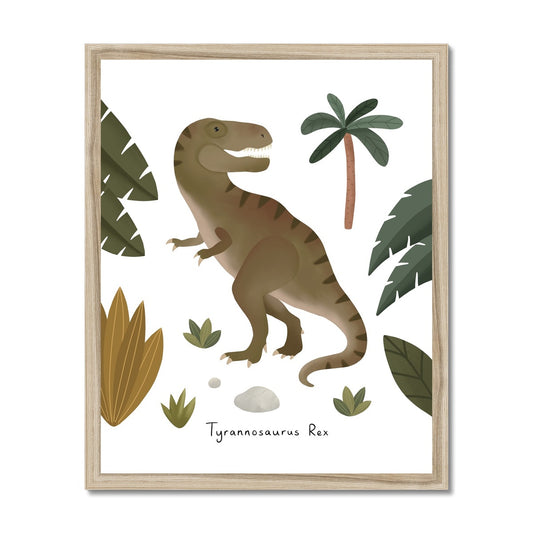 Tyrannosaurus Rex / Framed Print